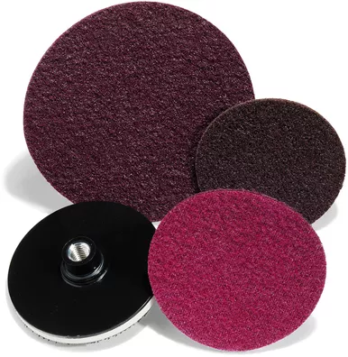 77128 Hook & Loop Surface Conditioning Discs, 5" Diameter, Very Fine (Blue), 10-Pack